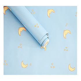 Mua Combo 5m Decal Giấy Dán Tường Mặt Trăng Xanh (5m x 0.45m)