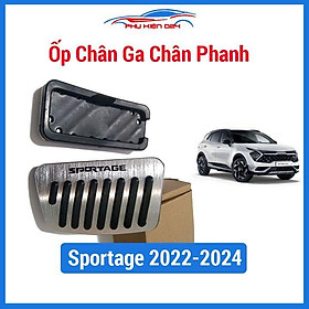 Ốp chân ga chân phanh cho Kia Sportage 2022-2023-2024