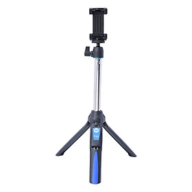 Gậy Selfie Chụp Hình Tự Sướng Tích Hợp Tripod Benro MK10 Hỗ Trợ Bluetooth 3.0( Đen Xanh) - Hàng Nhập Khẩu