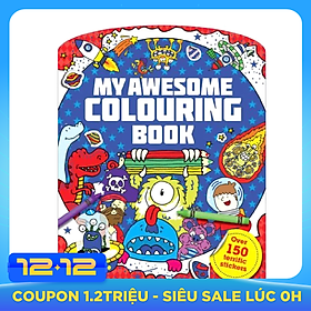 Sách tô màu My Awesome Colouring Book
