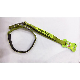 Bộ dây và vòng cổ cho chó Police size 2cm