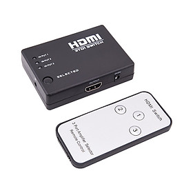Hub chuyển 3 HDMI sang 1 HDMI HN có Remote  tương thích với các thiết bị có hỗ trợ cổng kết nối HDMI như: HD-DVD, PS3, XBOX, Sky-TVB, Androi box, TV box, Tivi LCD, máy chiếu.