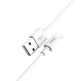 Mua Dây Cáp Sạc ĐT Hoco U34 Micro - Hàng Chính Hãng + Tặng Kèm 3 Dây Bọc Cáp Sạc  Tai Nghe Lò Xo