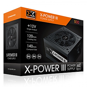 Nguồn Máy Tính Công Xuất Thực XIGMATEK X-POWER III X-500 (EN45976) - Hàng Chính Hãng