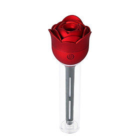 Máy Khuếch Tán Tinh Dầu Tạo Ẩm Không Khí Mini Cổng USB Hình Hoa Hồng