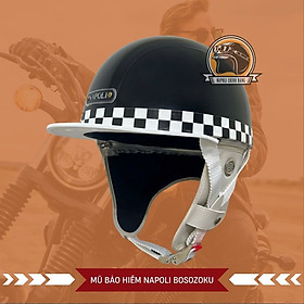[CHÍNH HÃNG] Nón Bảo Hiểm Napoli Bosozoku Japan Style Vintage