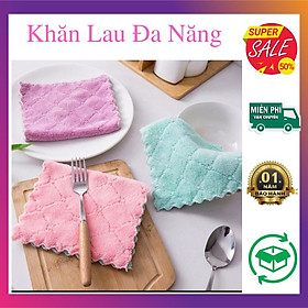 Mua Khăn lau đa năng thấm hút tốt  nhanh khô  khăn lau tay  bàn  bát đĩa  xoong nồi đa năng tiện dụng