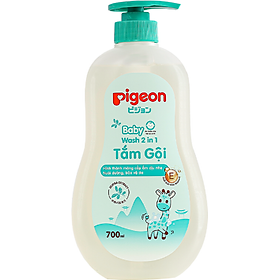 Tắm gội dịu nhẹ Pigeon Hương Jojoba 200ml/700ml - 700ml