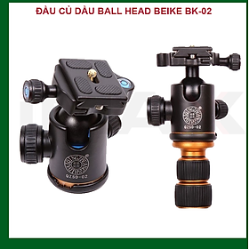Mua CỦ DẦU CHÂN MÁY ẢNH BALL HEAD BEIKE BK-02 - HÀNG NHẬP KHẨU