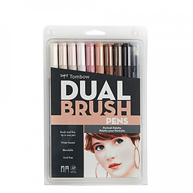 Set 10 bút Tombow ABT Dual Brush