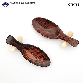 Mua Muỗng xúc trà gỗ trắc siêu sạch (HAHANCO) Hữu dụng cho bạn mỗi khi thưởng trà - CTH778