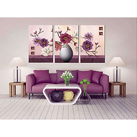 Tranh Treo Tường Hiện Đại Phòng Khách - Bình Hoa 38486