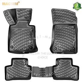 Thảm lót sàn ô tô nhựa TPU silicon Mercedes GLK 2008-2015 Nhãn hiệu Macsim
