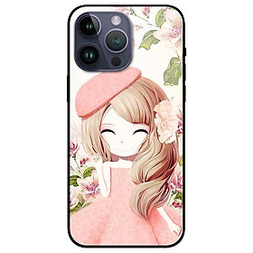 Ốp lưng dành cho Iphone 14 - Iphone 14 Plus - Iphone 14 Pro - Iphone 14 Pro Max - Anime Cô Gái Bánh Bèo