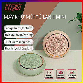 Máy khử mùi tủ lạnh CTFAST : Công nghệ ozone, khử mùi hôi, nấm mốc, loại bỏ dư lượng thuốc trừ sâu, thanh lọc không khí, bảo vệ sức khỏe gia đình