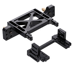 Aluminum Alloy RC Car Shell Body Mounting Brackets Fixing Rack for 1:10 SCX10 Frame Changed to Land Cruiser LC80