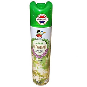 Chai Xịt Thơm Phòng Khử Mùi Hàn Quốc Hương Hoa Nhài 370ml cho xe hơi