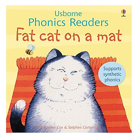 Hình ảnh sách Fat Cat On Mat: Phonics Readers