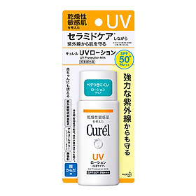 UV sữa chống nắng Curel UV Protection Milk SPF 50+ PA+++ (60ml)