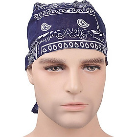 Durag Skull Cap Đầu Rụng Tóc Khăn Quàng Cổ Hồi Giáo Bandana Turban