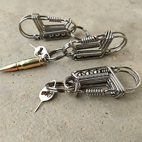 Móc khóa inox 308 thủ công bền đẹp