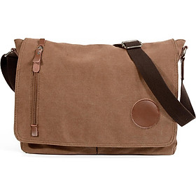 Hình ảnh Casual Messenger Bag Shoulder Bag Canvas Horizontal Section Men And Women Messenger Bag Casual Bag Men Bag