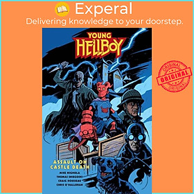 Sách - Young Hellboy: Assault On Castle  by Thomas E. Sniegoski (UK edition, hardcover)