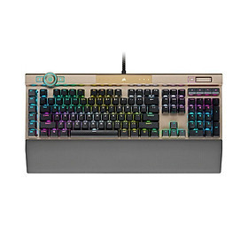 Bàn Phím Có Dây Corsair K100 Midnight Gold | RGB | OPX RF - Hàng Chính Hãng