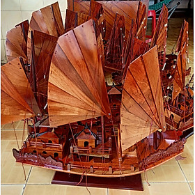 Mua Thuyền gỗ cẩm hạ long ngang 60cm