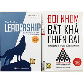 Combo The book of leadership – Dẫn dắt bản thân, đội nhóm và tổ chức vươn xa + Đội Nhóm Bất Khả Chiến Bại
