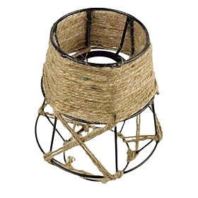 Ceiling Light Fixture Cover Table Lamp Hotel Decors Handwoven Rope Lampshade
