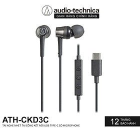 Mua Tai nghe nhét tai Audio-technica ATH-CKD3C cổng kết nối USB Type-C HÀNG CHÍNH HÃNG