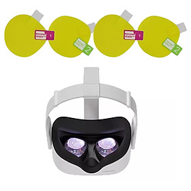 4PCS HD Clear Lens Film VR Screen Guard Guard Set for  Quest 1 Rift S