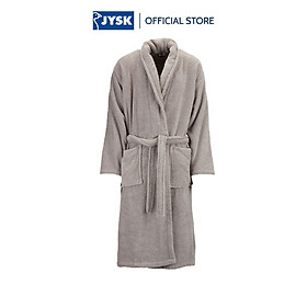 Áo choàng tắm | JYSK Bullmark | cotton | xám | S/M