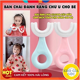 Mua Bàn Chải Đánh Răng Chữ U Thông Minh Chất Liệu Silicon Cho Bé Từ 2 - 6 Tuổi