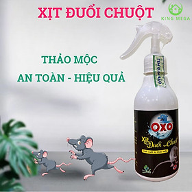 Thuốc đuổi chuột - Xịt đuổi chuột thảo mộc OXO - Đuổi chuột xe ô tô