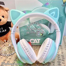 Mua Tai Nghe Mèo STN28 PKH282   Hỗ trợ học online   Đèn Led dễ thương   Âm thanh cực ấm