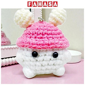 Móc Khoá Len Hình Nấm - Mẫu 14