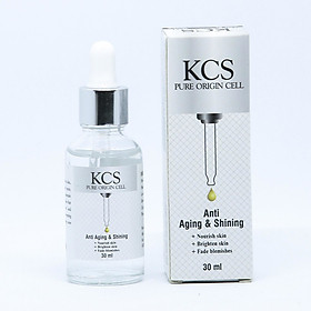 SERUM KCS-PURE ORIGIN CELL ANTI AGING & SHINING SÁNG CĂNG BÓNG TỨC THÌ (30ml)