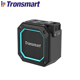 Loa di động Tronsmart Groove 2 có Bluetooth 5.3, Âm thanh nổi không dây trung thực, Chế độ EQ kép, Chống nước IPX7, dành cho vòi hoa sen Màu sắc: Black Groove 2