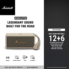 Mua Loa Bluetooth Marshall Middleton Portable - Hàng Chính Hãng (Cream)