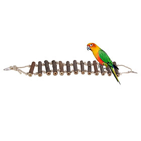 Parrot Bird Pet Toy Rope Ladder Swing Toys Climbing Ladder Decoration