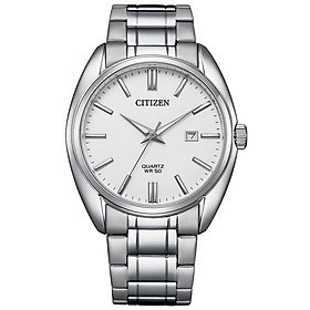 Đồng Hồ Nam Citizen Dây Thép Không Gỉ BI5100-58A - Mặt Trắng