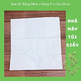 Mua TÚI GIẤY KRAFT XI MĂNG ĐỰNG QUÀ TẶNG ĐỒ ĂN HÀNG HÓA KHÔNG QUAI