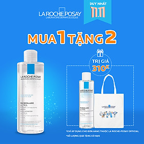 Nước Tẩy Trang Làm Sạch Sâu Cho Da Nhạy Cảm La Roche-Posay Micellar Water Ultra Sensitive Skin 400ml