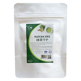 Bột Trà Xanh sữa 3in1 GreenD Food 100g