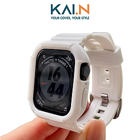 Dây Đeo Kiêm Ốp Dành Cho Apple Watch Ultra/ Apple Watch Series, Kai.N Elegant Shock Proff - Hàng Chính Hãng