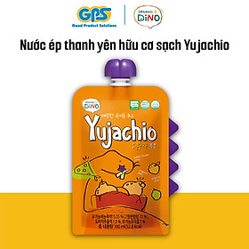 Nước ép trái cây hữu cơ sạch Yujachio 100ml