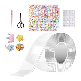 Blow Bubble Double Sided Tape DIY Crafts Multipurpose Creative Sticky Tape