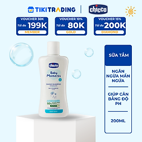 Sữa tắm gội cho bé chiết xuất Hoa cúc 0M+ Chicco 200ml